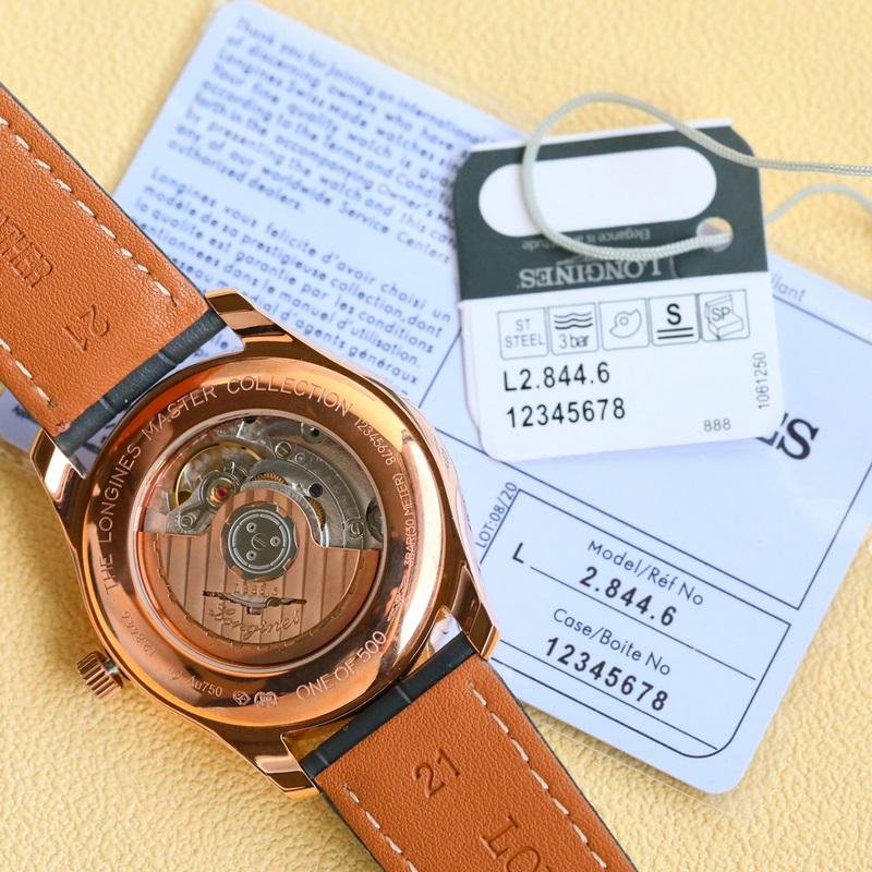 Longines Master Collection Classic Reissue GMT Dual Time Replica Watch New Release-8