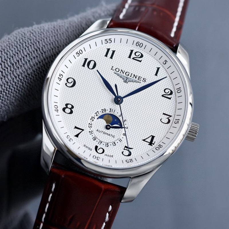 Longines Master Collection L2.909.4 Couple Replica Watch Simple Elegance-5