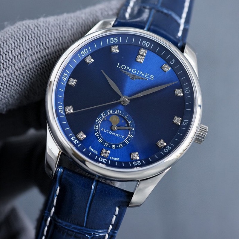 Longines Master Collection L2.909.4 Couple Replica Watch with Simple Elegance-3