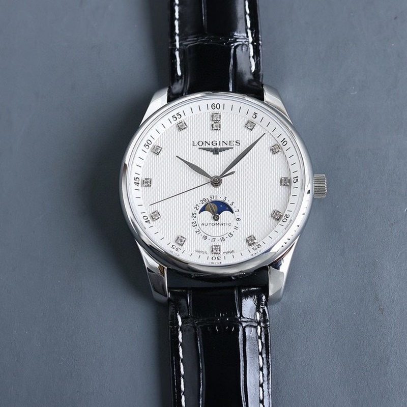 Longines Master Collection L2.909.4 Minimalist Couples Replica Watch 2824 Movement-4