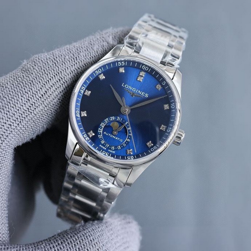 Longines Master Collection L2.909.4 Couple Replica Watch Minimalist Elegant Design-2