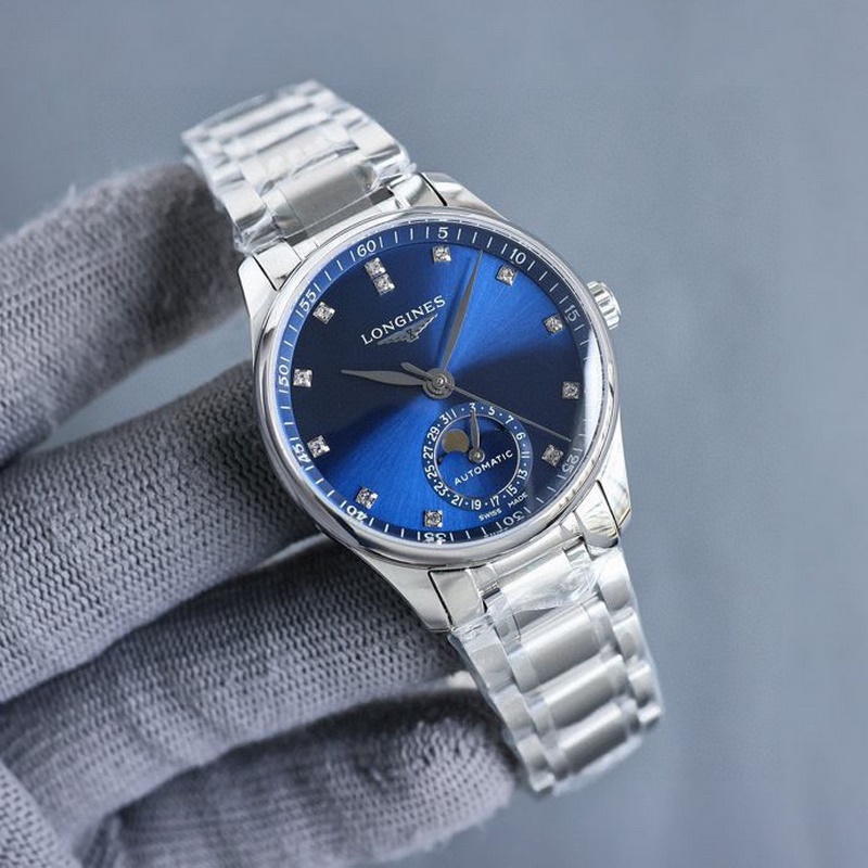 Longines Master Collection L2.909.4 Couple Replica Watch Minimalist Elegant Design-3