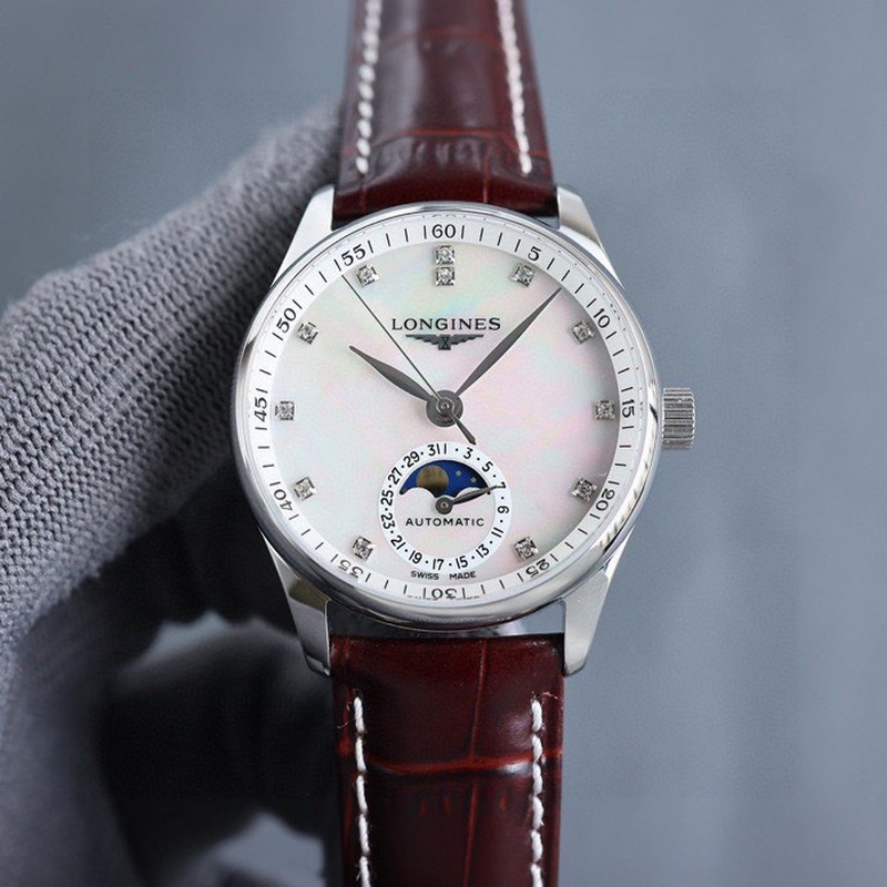 Longines Master Collection L2.909.4 Couple Replica Watch Elegant Design 2824 Movement-2