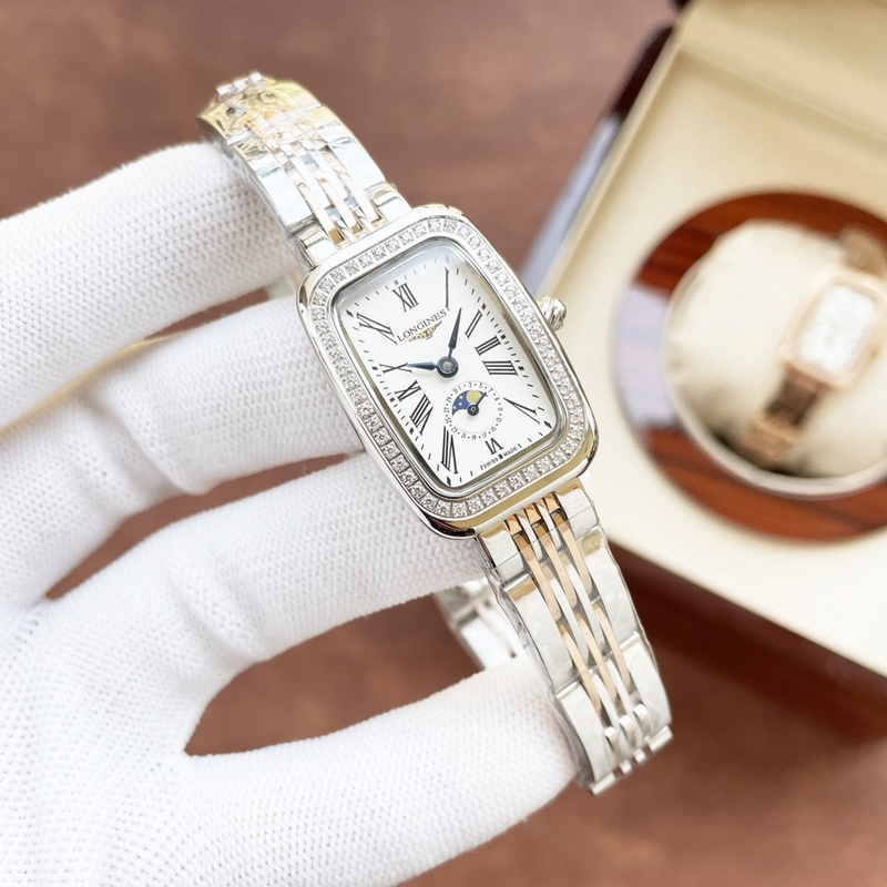 Longines Equestrian New Steel Band Women's Replica Watch Elegant&Sporty Design-2