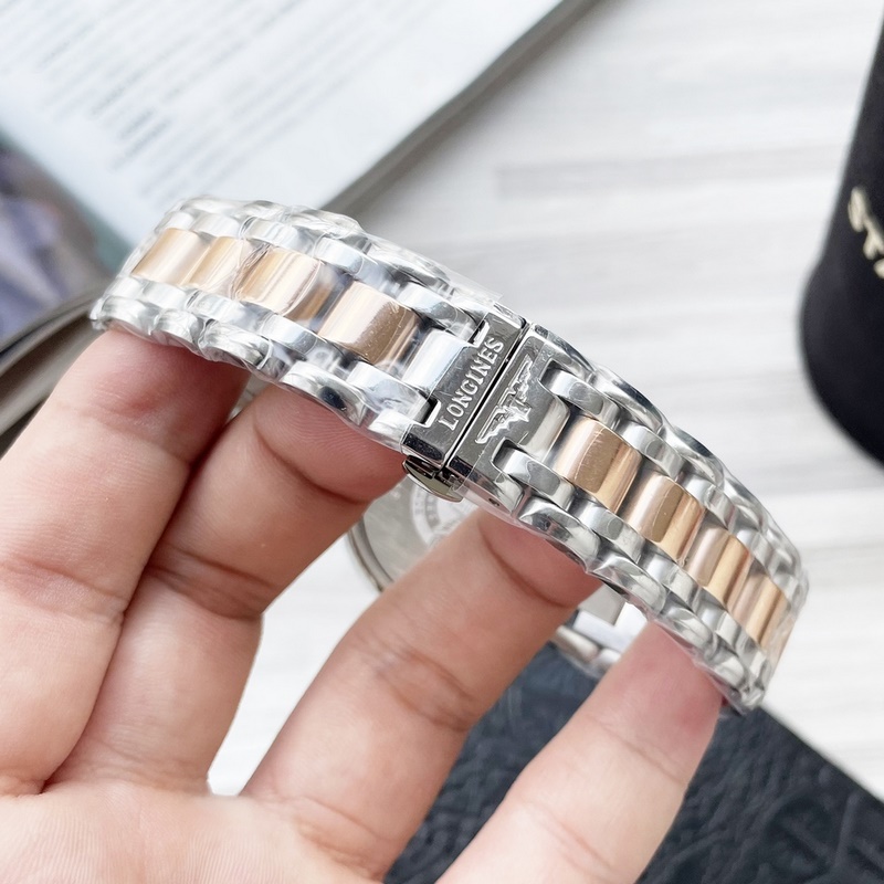 Longines Heart Moon Series Quartz Women's Replica Watch Simple Elegant Design-7