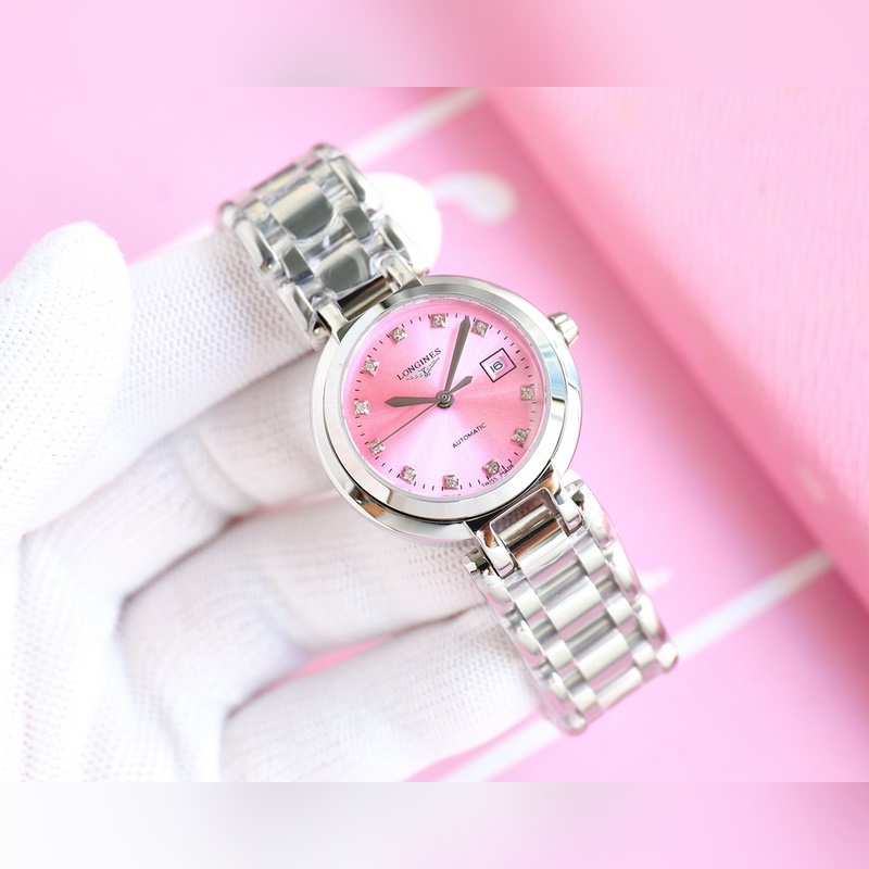 Longines Elegant Heart Moon Series Replica Watch with New Movement Feature-3