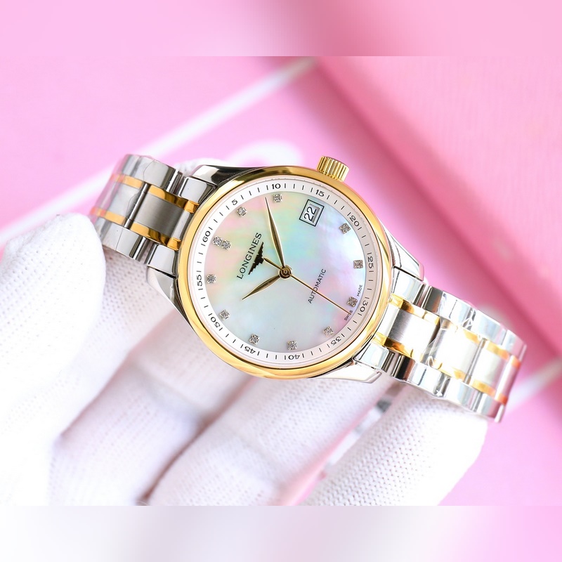 Longines Master Collection L2.357.4.87.0 Elegant Women's Replica Watch-1