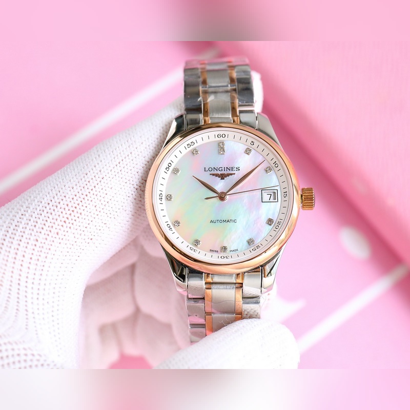 Longines Master Collection L2.357.4.87.0 Elegant Women's Replica Watch-1