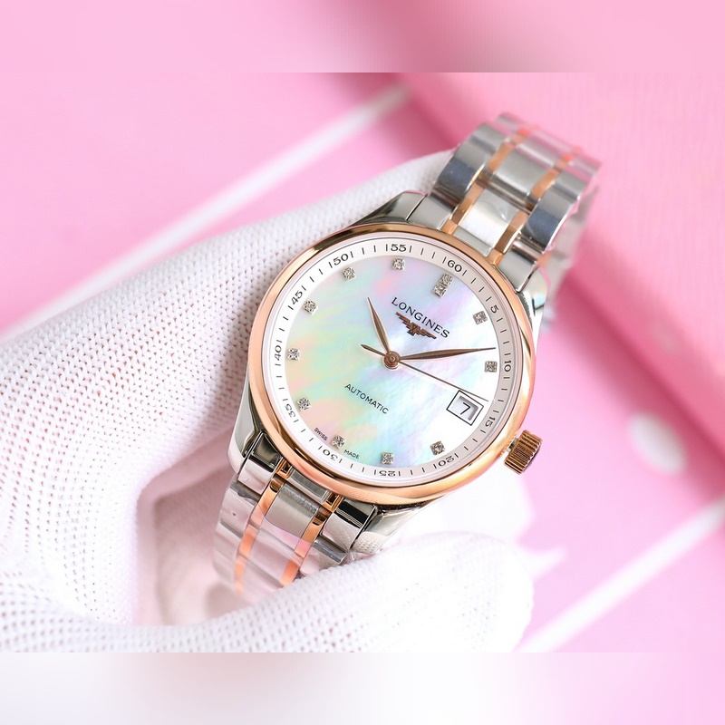 Longines Master Collection L2.357.4.87.0 Elegant Women's Replica Watch-5