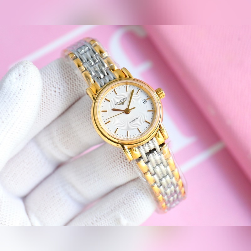 LONGINES Longines Rose Machinery Women's Replica Watch Model Elegant and exquisite design-1