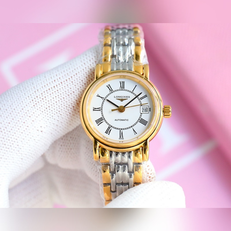 LONGINES Longines Rose Machinery Women's Replica Watch Model Elegant and exquisite design-2