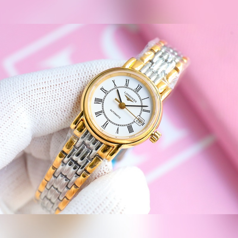 LONGINES Longines Rose Machinery Women's Replica Watch Model Elegant and exquisite design-5