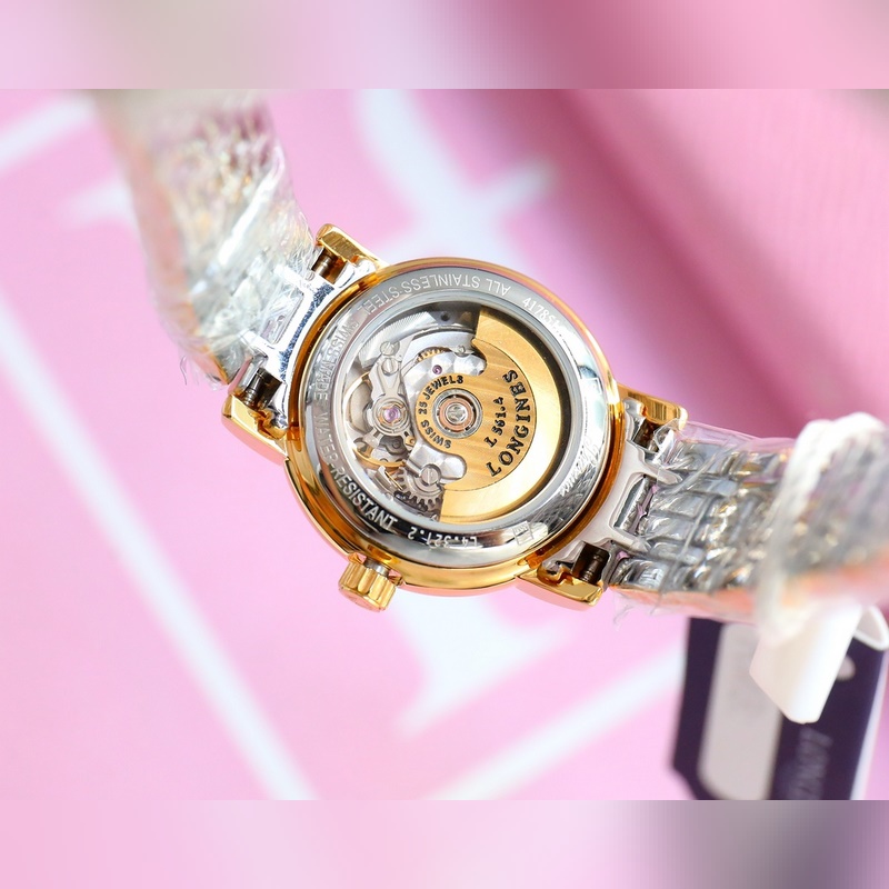 LONGINES Longines Rose Machinery Women's Replica Watch Model Elegant and exquisite design-7