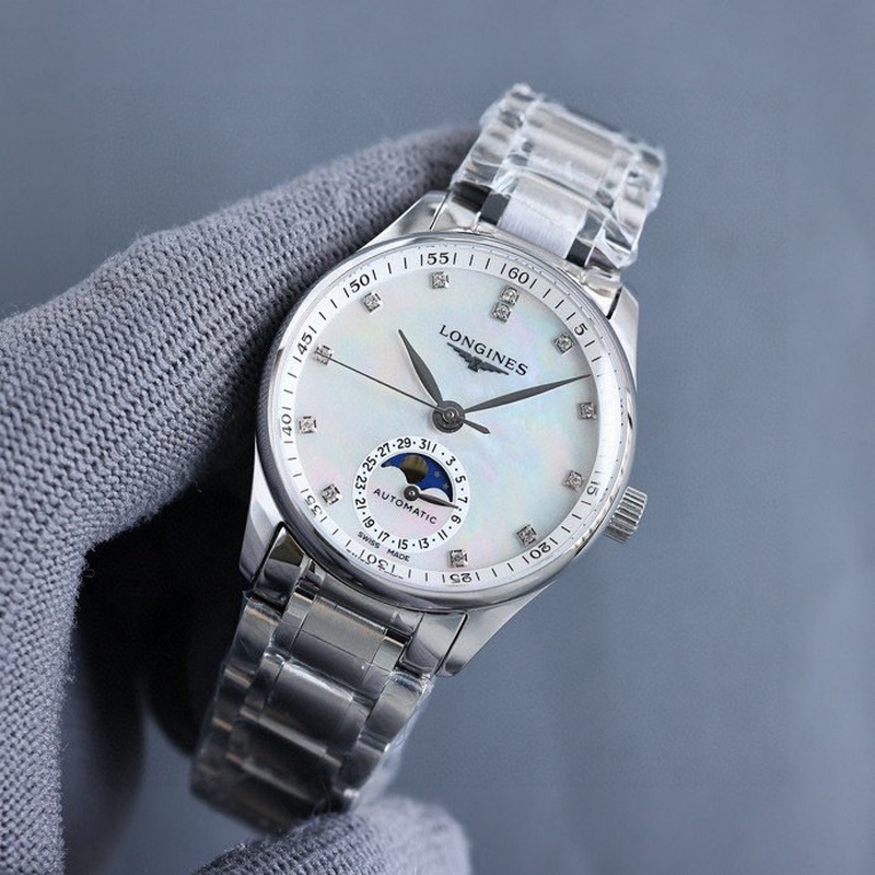 Longines Master Collection L2.909.4 Simple Elegance Couple Replica Watch-3