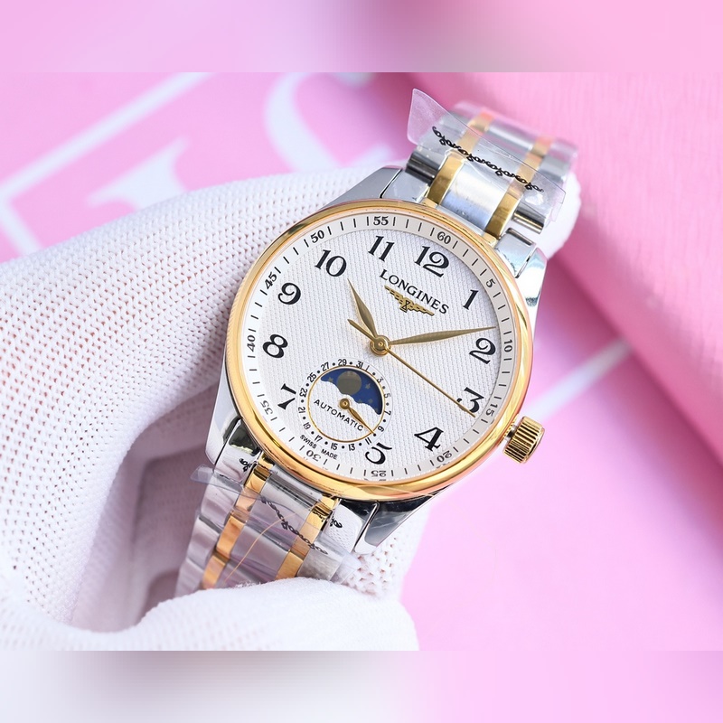 Longines Master Collection L2.409.4.87.4 Women's Replica Watch Elegant Steel Band-1