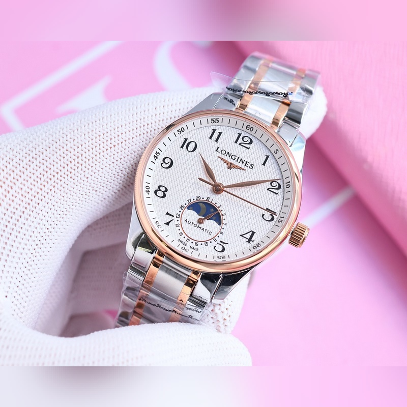 Longines Master Collection L2.409.4.87.4 Women's Replica Watch Elegant Steel Band-3