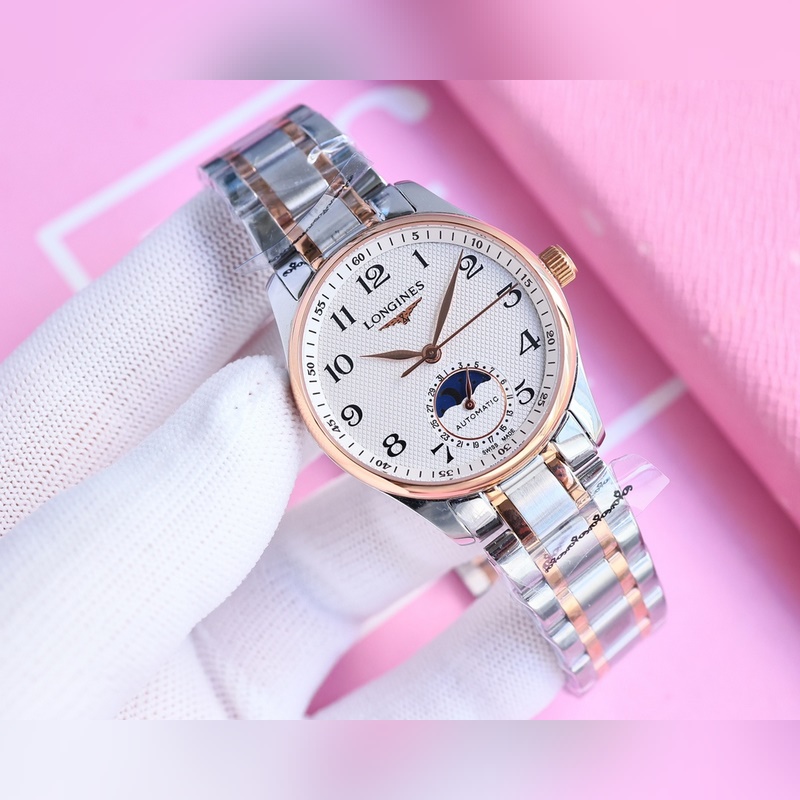 Longines Master Collection L2.409.4.87.4 Women's Replica Watch Elegant Steel Band-4