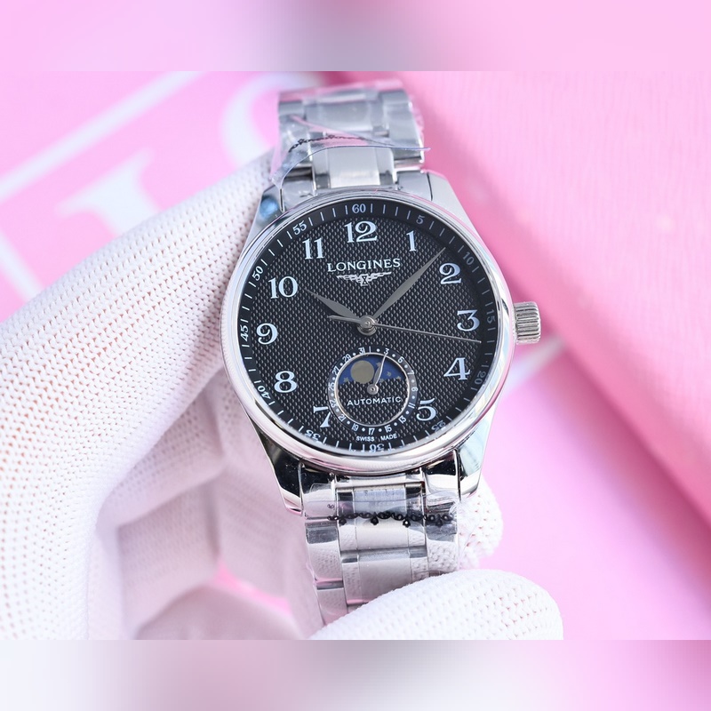 Longines Master Collection L2.409.4.87.4 Stainless Steel Women's Replica Watch-2