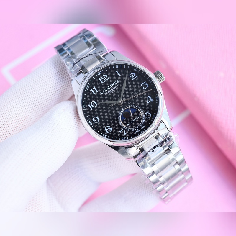 Longines Master Collection L2.409.4.87.4 Stainless Steel Women's Replica Watch-4