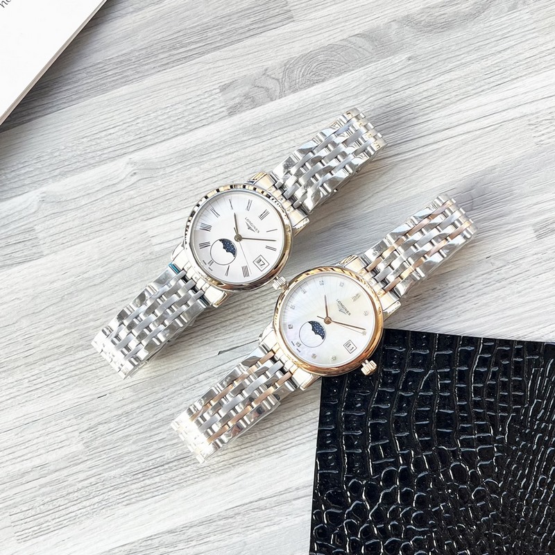 Longines Elegant Collection 2025 Latest Model Quality Timepiece with Tag and Case Back-6