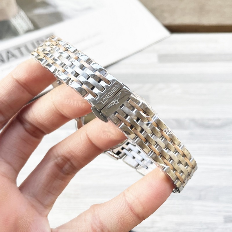 Longines Elegant Collection 2025 Latest Model Quality Timepiece with Tag and Case Back-8