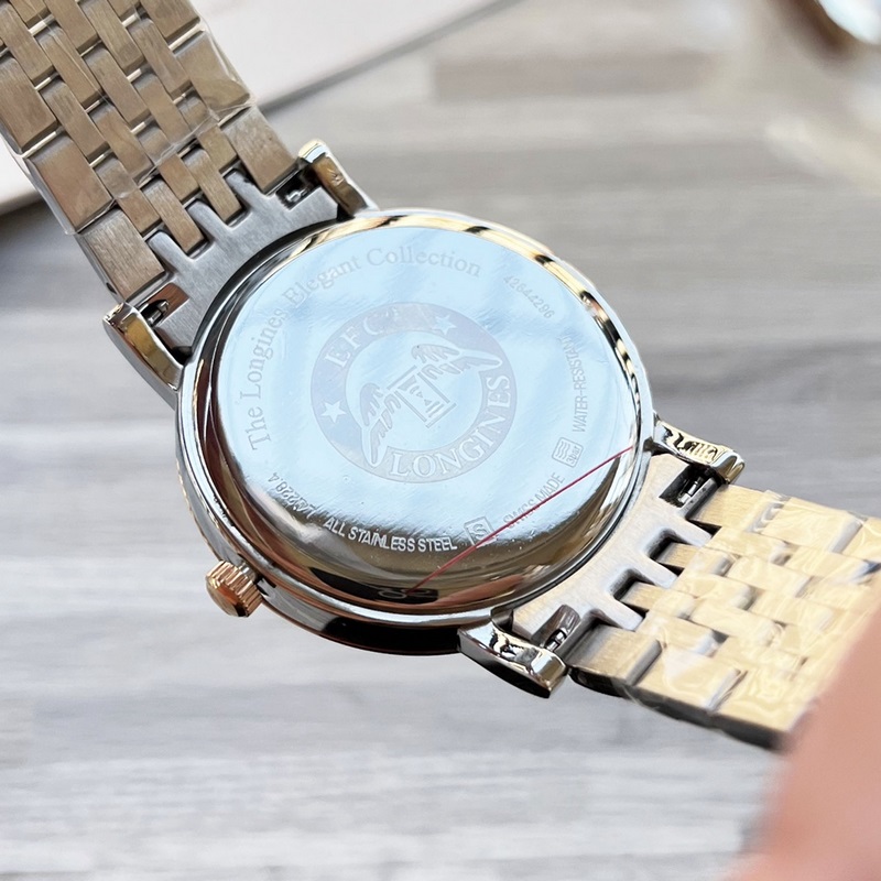 Longines Couple's Replica Watch Elegant Design Delicate Dial Details-8