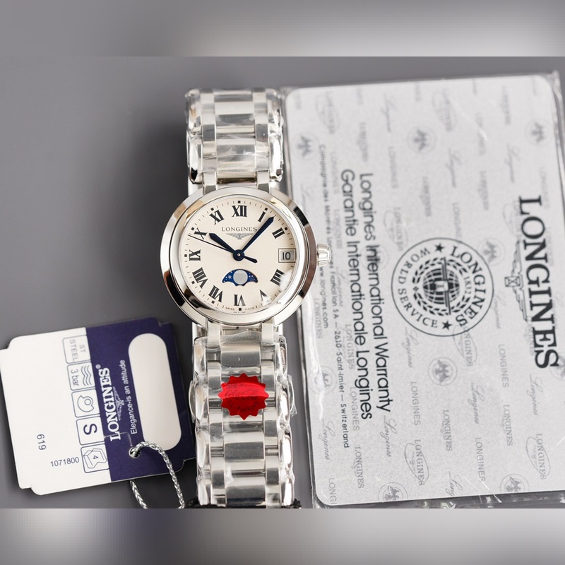 Longines Elegant Series Heart Moon Replica Watch L Radiant&Graceful Timepiece-4