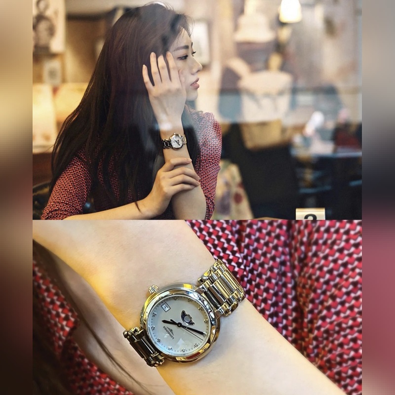Longines Elegant Series Heart Moon Women's Replica Watch L Radiant Elegance-3