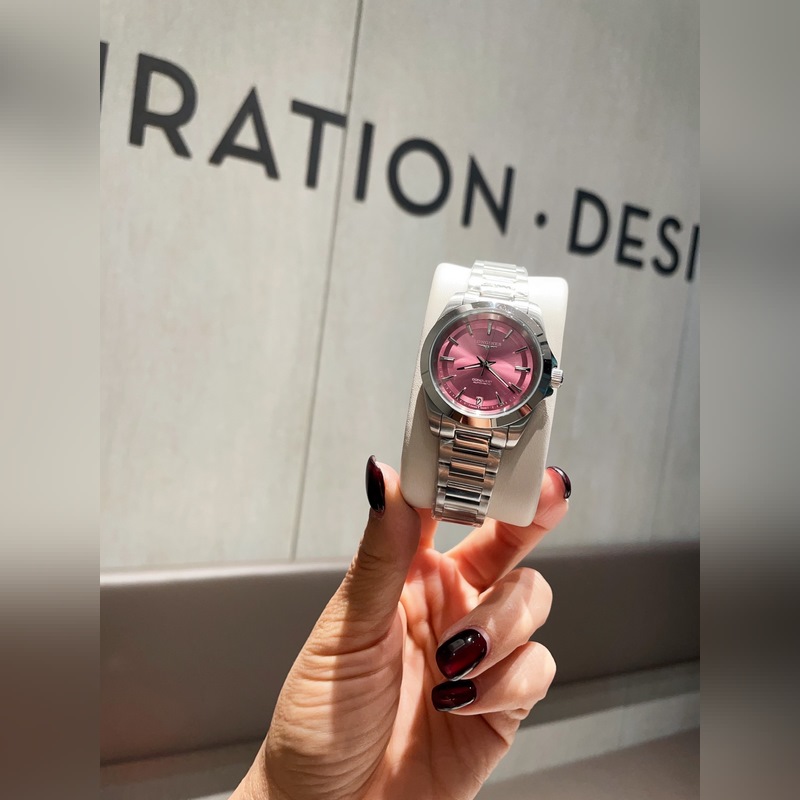 Longines Conquest Classic 34mm Women's Replica Watch 316 Stainless Steel CNC Craftsmanship-6