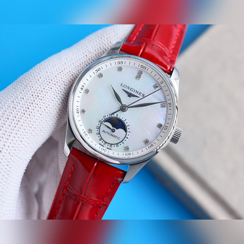 Longines Master Collection L2.409.4.87.4 Elegant Women's Replica Watch-0