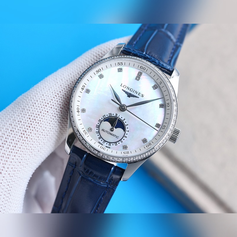 Longines Master Collection L2.409.4.87.4 Elegant Women's Replica Watch-1