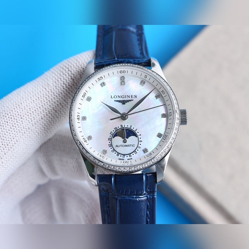 Longines Master Collection L2.409.4.87.4 Elegant Women's Replica Watch-2