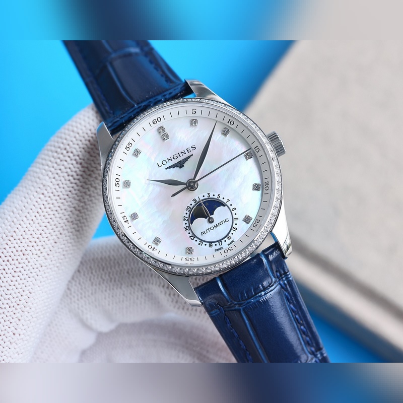 Longines Master Collection L2.409.4.87.4 Elegant Women's Replica Watch-3