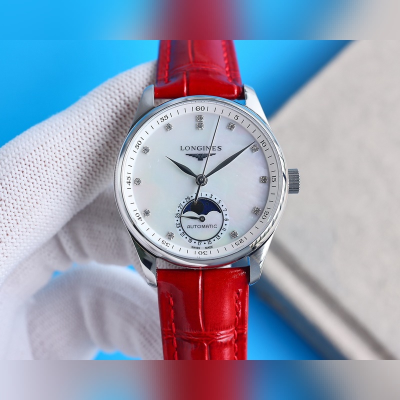 Longines Master Collection L2.409.4.87.4 Elegant Women's Replica Watch-4