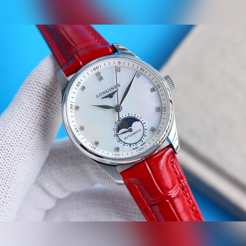 Longines Master Collection L2.409.4.87.4 Elegant Women's Replica Watch-5