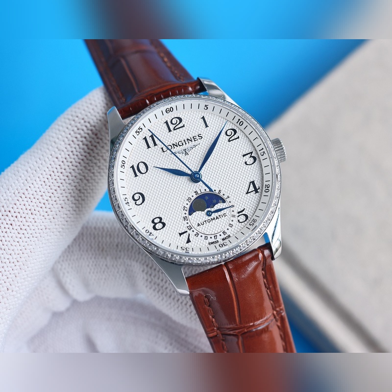 Longines Master Collection L2.409.4.87.4 Elegant Women's Replica Watch-3