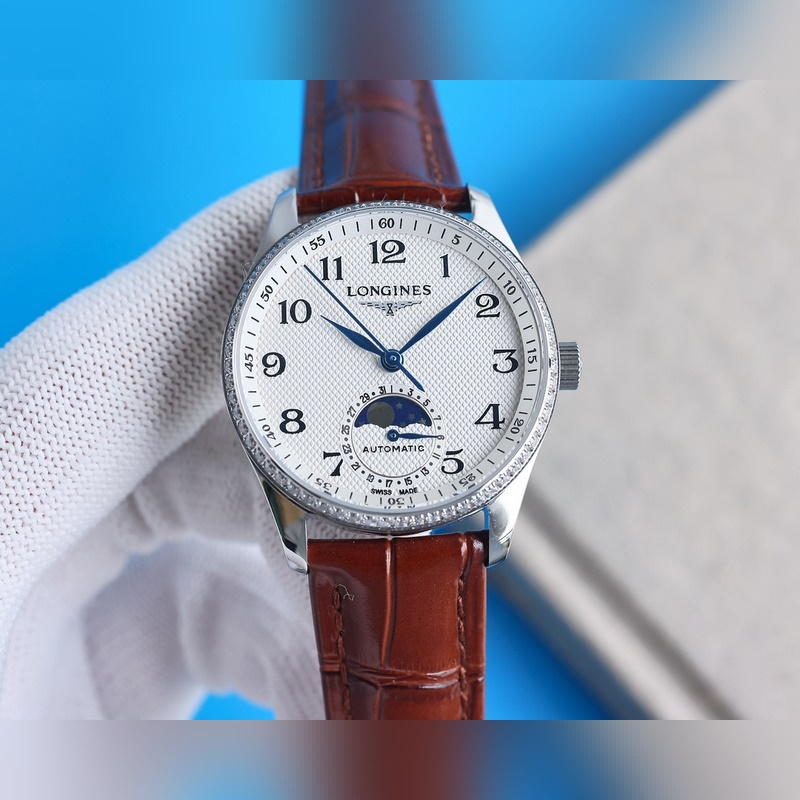 Longines Master Collection L2.409.4.87.4 Elegant Women's Replica Watch-4