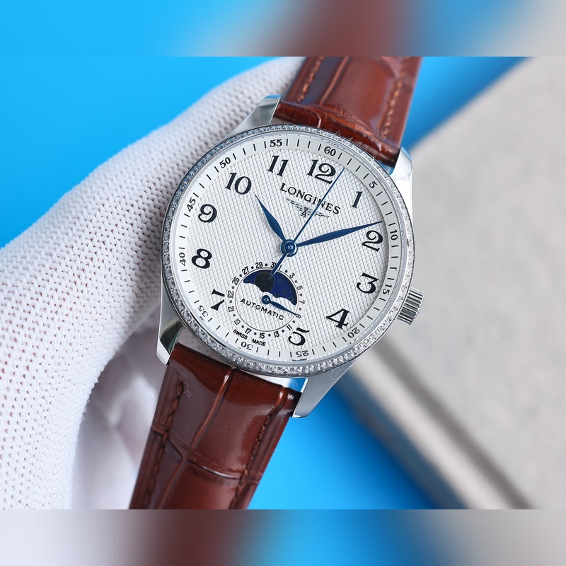 Longines Master Collection L2.409.4.87.4 Elegant Women's Replica Watch-5