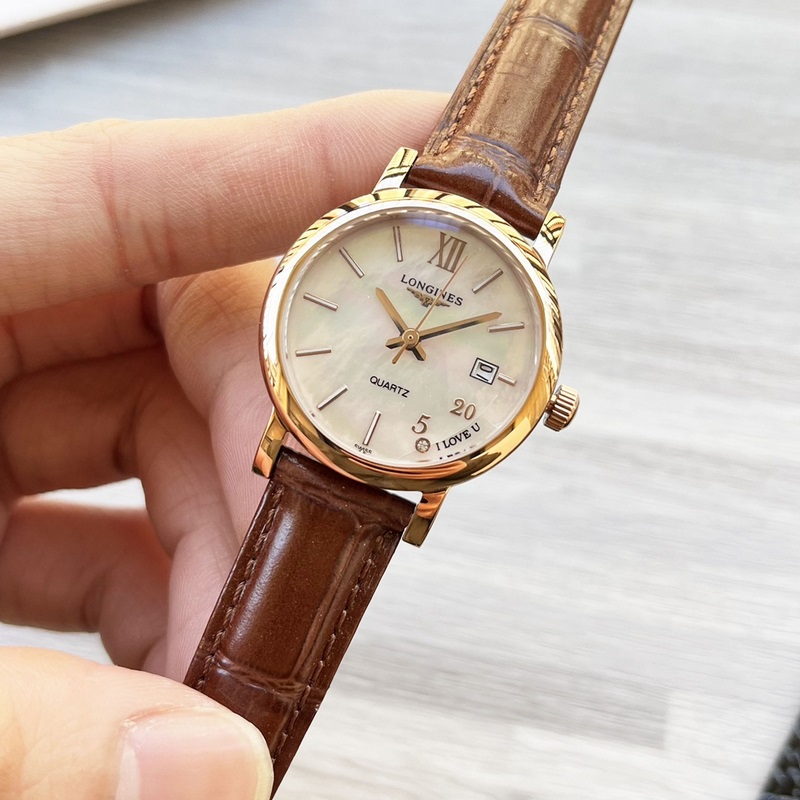 Longines Couples Replica Watch Elegant Subtle Design with Delicate Dial Details-5