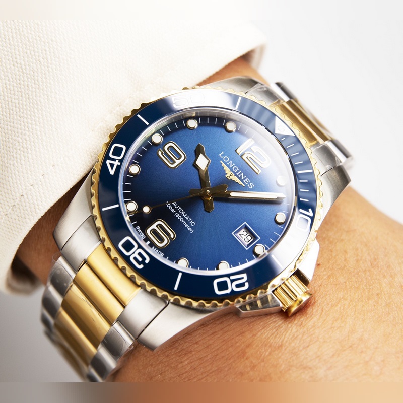 Longines Conquest Diver Replica Watch Premier Quality Dimensions&Features-5