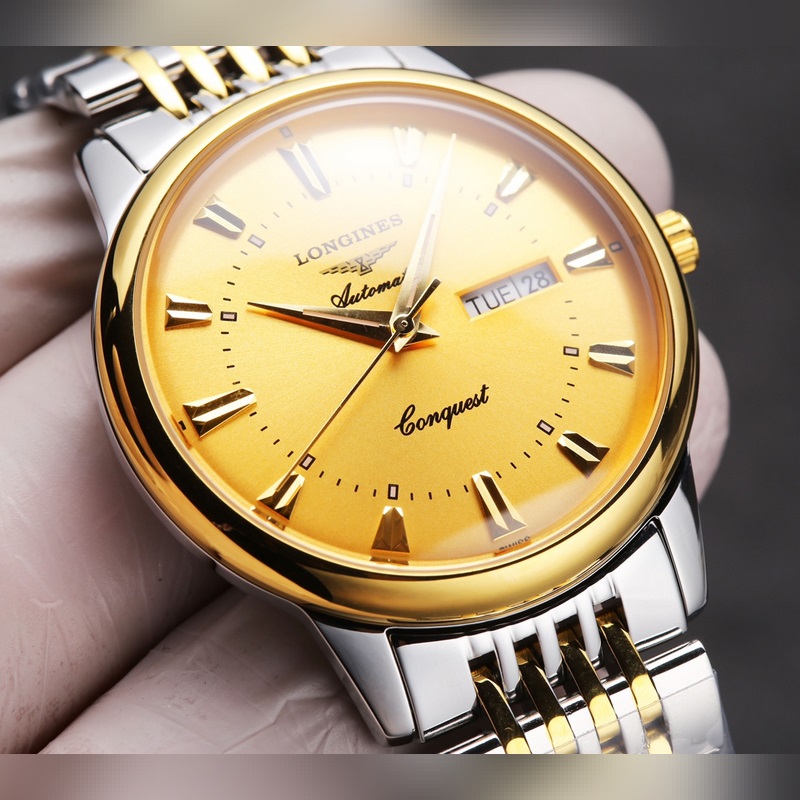 Longines Master Collection Men's Luxury Replica Watch 316 Stainless Steel Original Movement-1