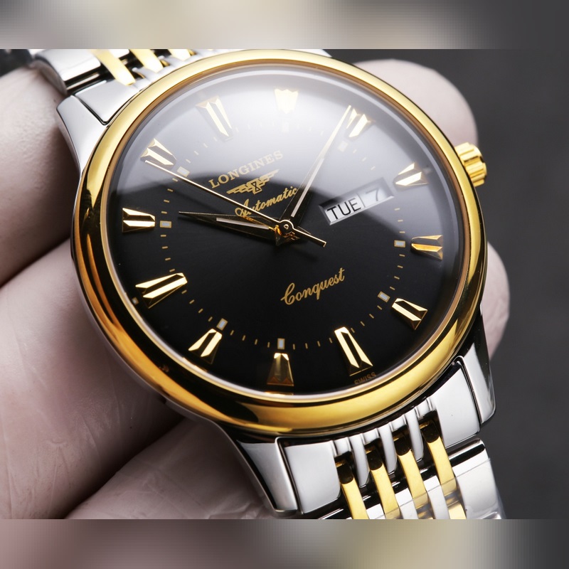 Longines Master Collection Men's Luxury Replica Watch 316 Stainless Steel Original Movement-3