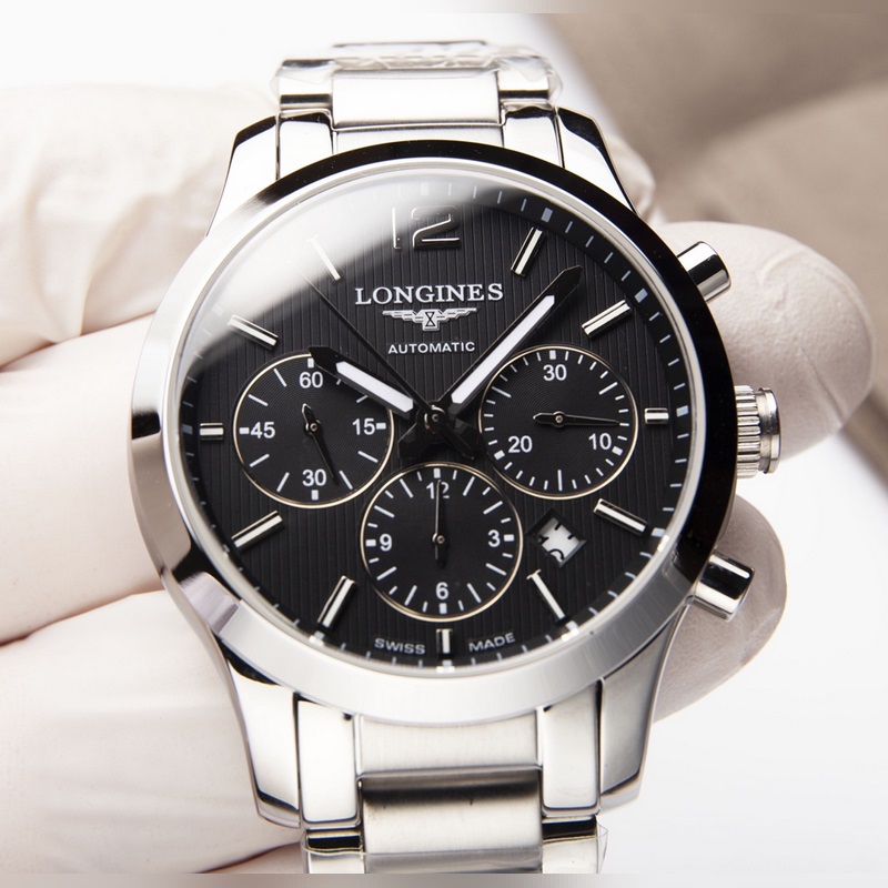 Longines Master Collection Blue Dial Mechanical Replica Watch 2024-3