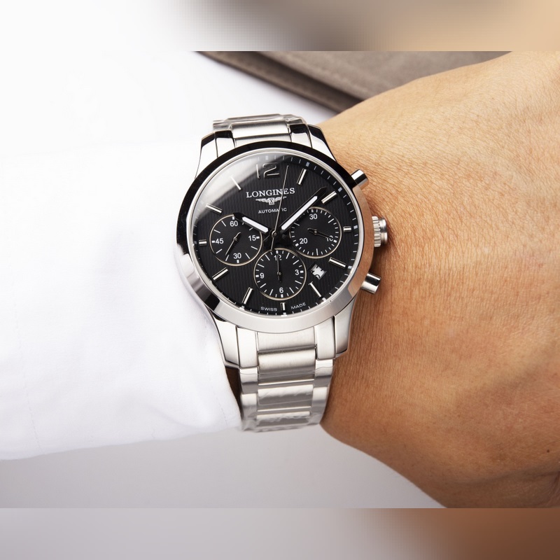 Longines Master Collection Blue Dial Mechanical Replica Watch 2024-4