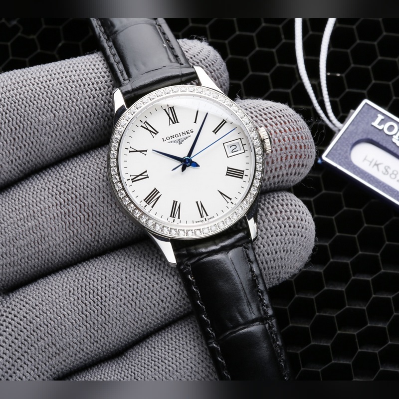 Longines Master Collection 32mm Thin Arc Replica Watch with 10m Water Resistance-3