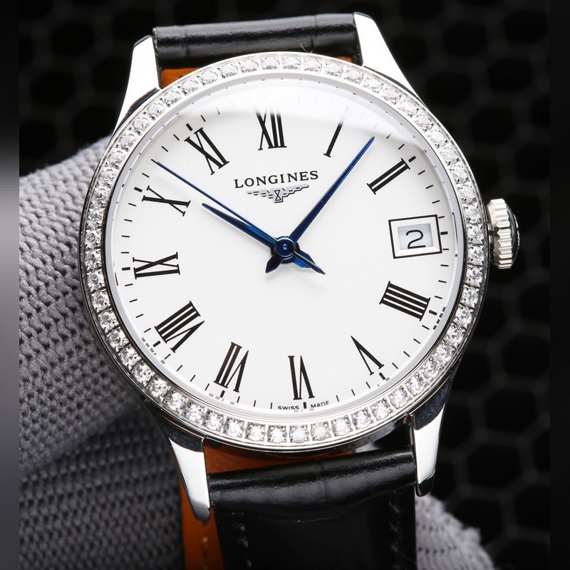 Longines Master Collection 32mm Thin Arc Replica Watch with 10m Water Resistance-4