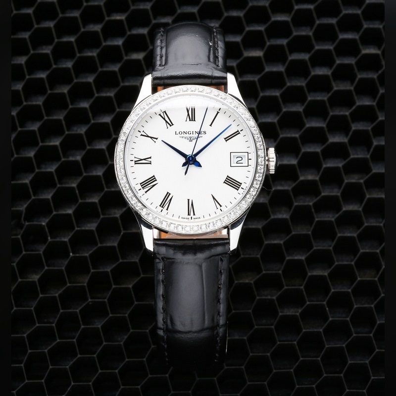 Longines Master Collection 32mm Thin Arc Replica Watch with 10m Water Resistance-5