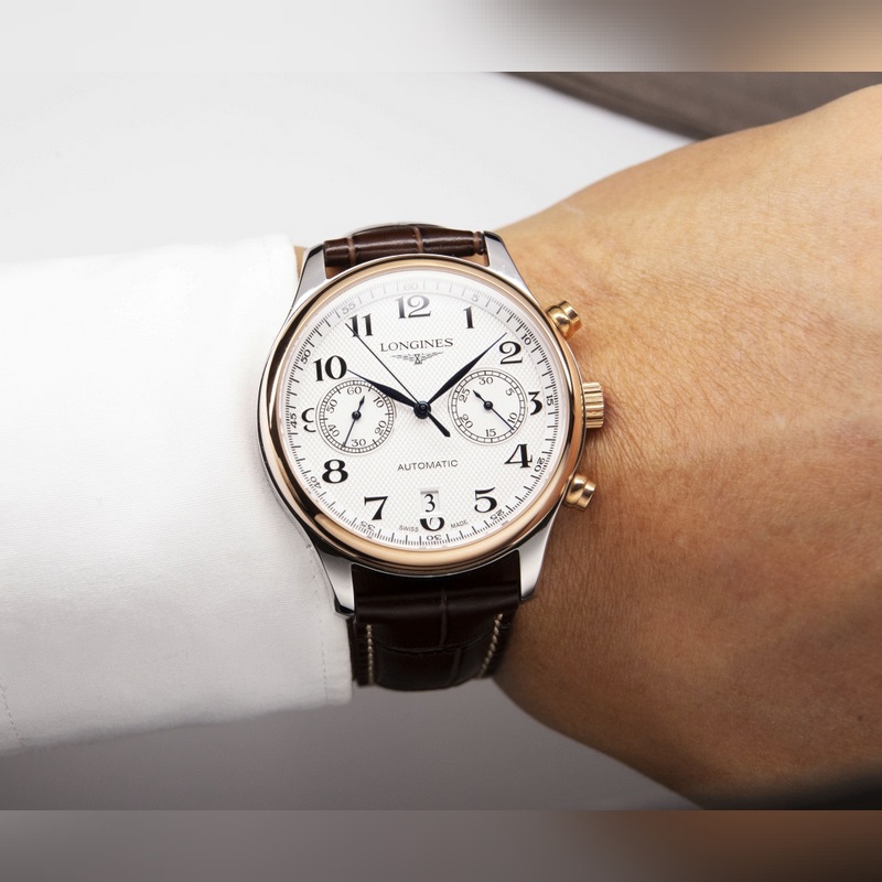 Longines Master Collection Automatic Replica Watch New Classic Blue Multi-Function-4