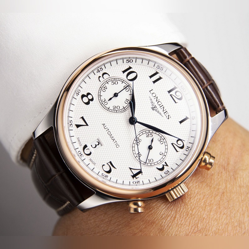 Longines Master Collection Automatic Replica Watch New Classic Blue Multi-Function-5