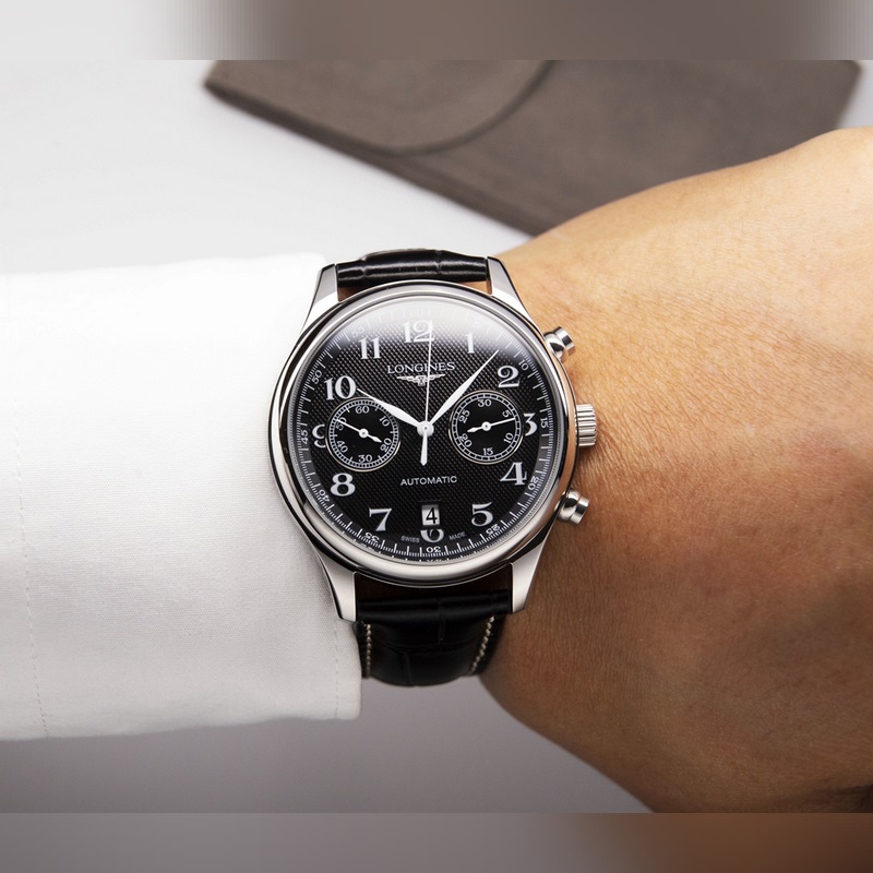 Longines Master Collection Automatic Replica Watch New Blue Classic Multi-Function-2